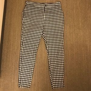 Forever 21 Gingham Skinny Pant